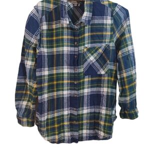 1x my‎ style plaid top lumberjack 100% cotton